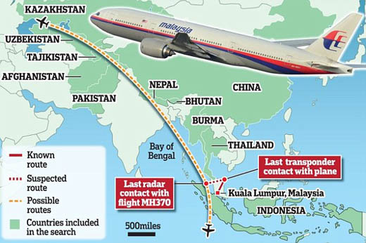 Missing -MH370...